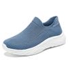 Shoes men's shoes are breathable and do not stink. One foot pedal socks shoes solid color versatile couple casual shoes breathable flying woven sin