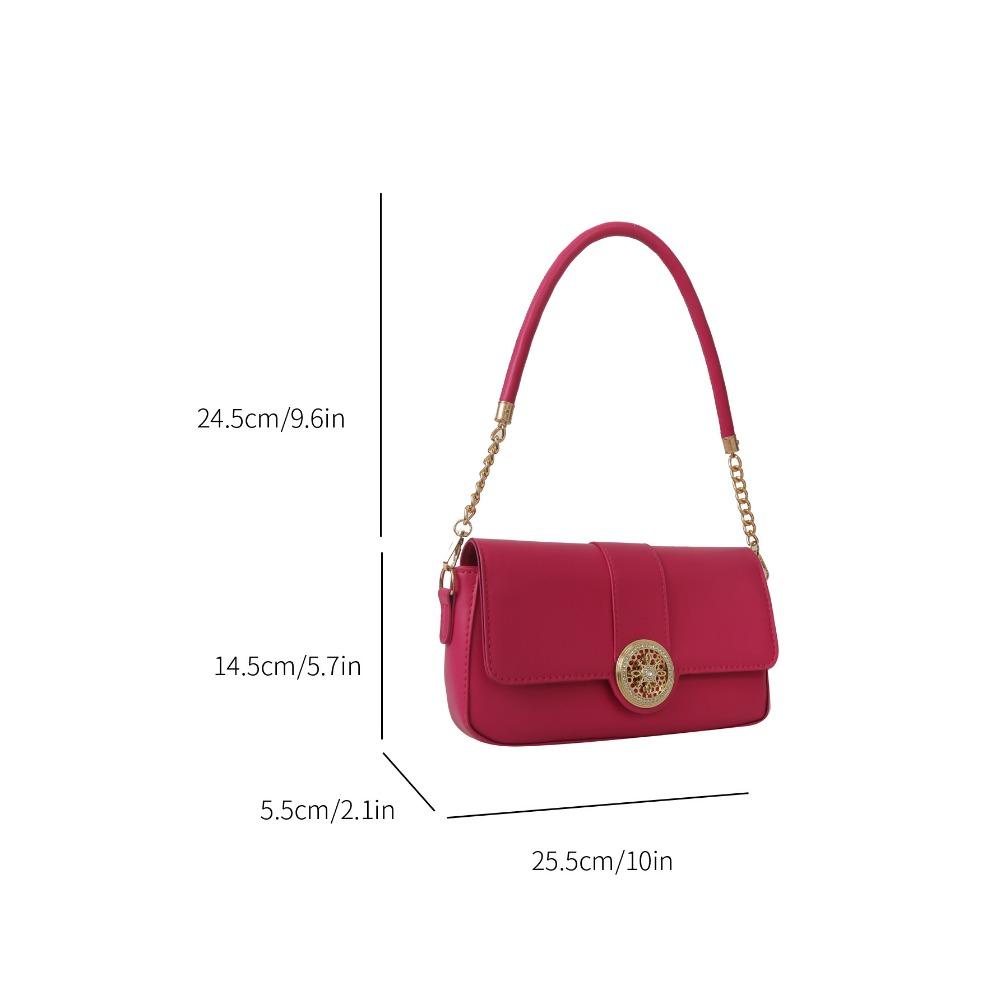 Minority women's diagonal cross hand-held single shoulder small square bag armpit bag