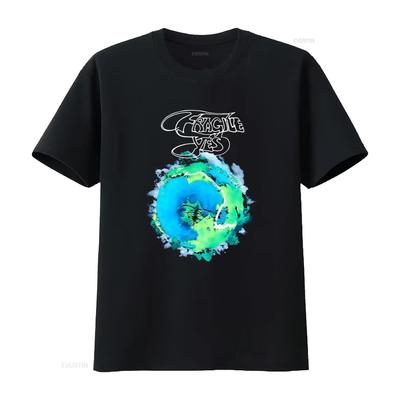 Yes Fragile Rock Band Jon Anderson Bruford Wakeman T Shirt New Black Short Long Sleeve Available In 3xl 4xl 5xl Vintage Washed