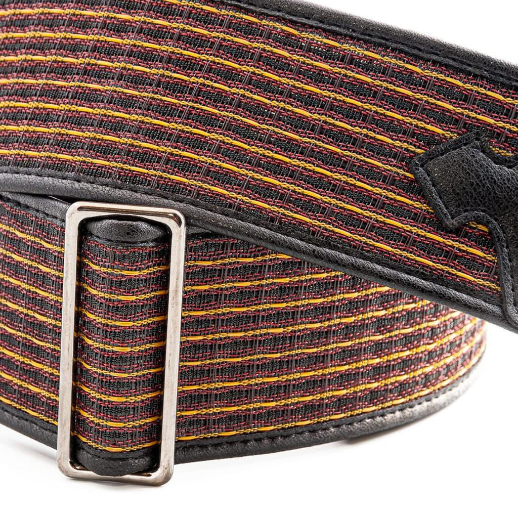 STRAPS Guitar 6cm OXBLOOD II UNIQUE RightOn! Strap, Wide, 95-150cm Long,