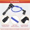 4pcs Spark Plug Wire Ignition Coil Cable No.BPE818140A for Mazda Miata 1990-1997