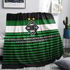 1pc Borussia Print Flannel Blanket, High quality Comfortable for All Seasons, Home Decor, Warmth and Comfort, Perfect for Christmas Gifts16