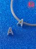 925 Silver Charm Beads Fit Bracelet Charms 26 Letters English Pinyin Bead Gift for Women Jewelry