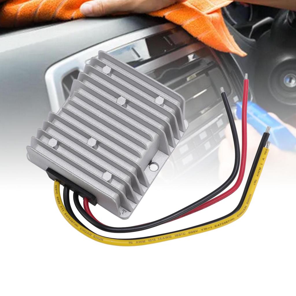 24V To 12V Voltage Converter, 15A 180W   Converter, IP68Waterproof   Power Supply Reducer Regulator for Automotive, Industrial &   Elect
