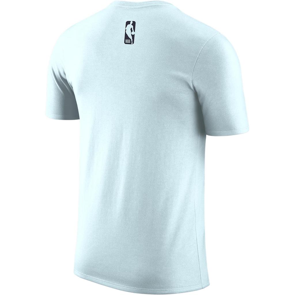 Nike X NBA San Antonio Spurs Essential City Edition Comfortable Crew Neck Short Sleeve T-Shirt Men T-Shirt Glacier-Blue HJ2620-474