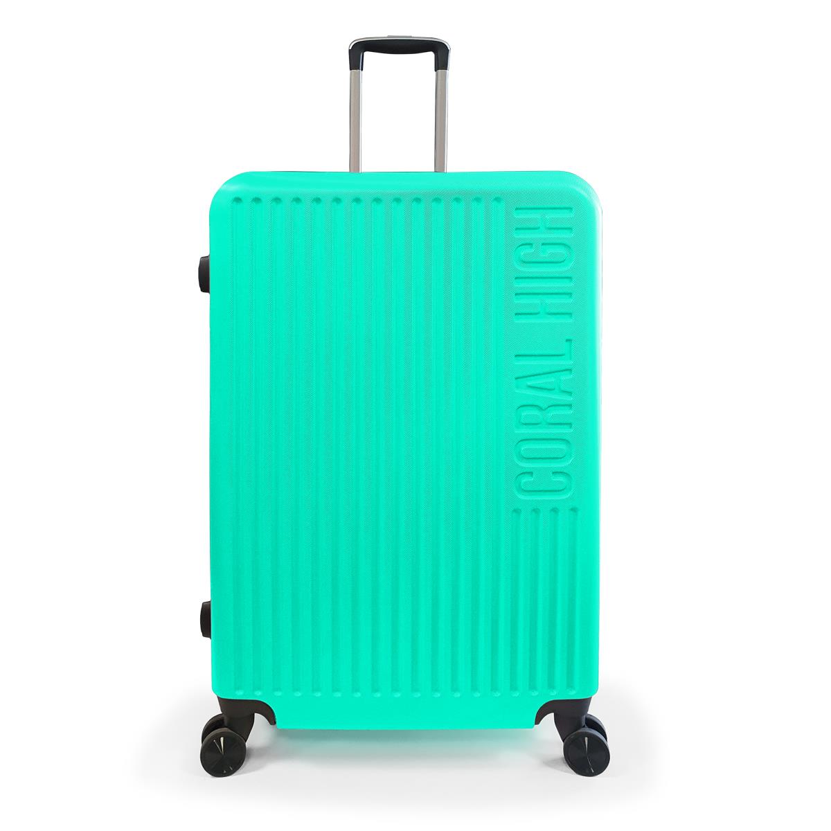 

coral high Чемодан большого размера из АБС-пластика Water Green 16423