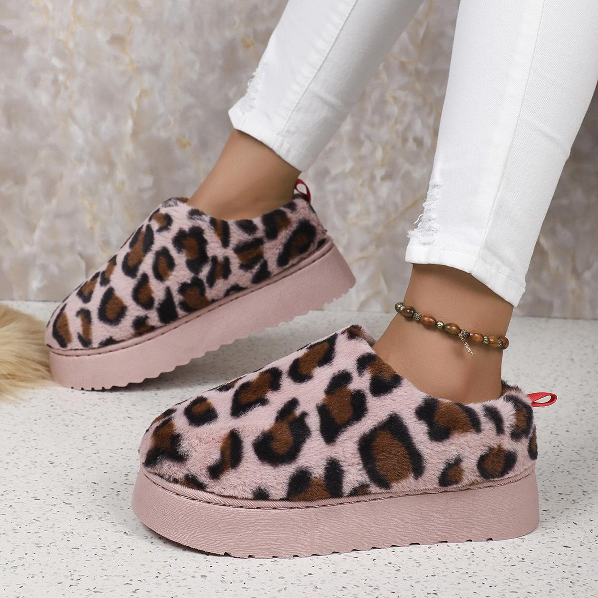 

Женские осенние и зимние зимние ботинки на платформе с каблуком из хлопка, верхняя одежда с меховой флисовой подкладкой, зимние ботинки из хлопка больших размеров 41 розовый