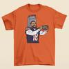 Caleb Williams Cheese Grater Celebration Chicago Football T-Shirt