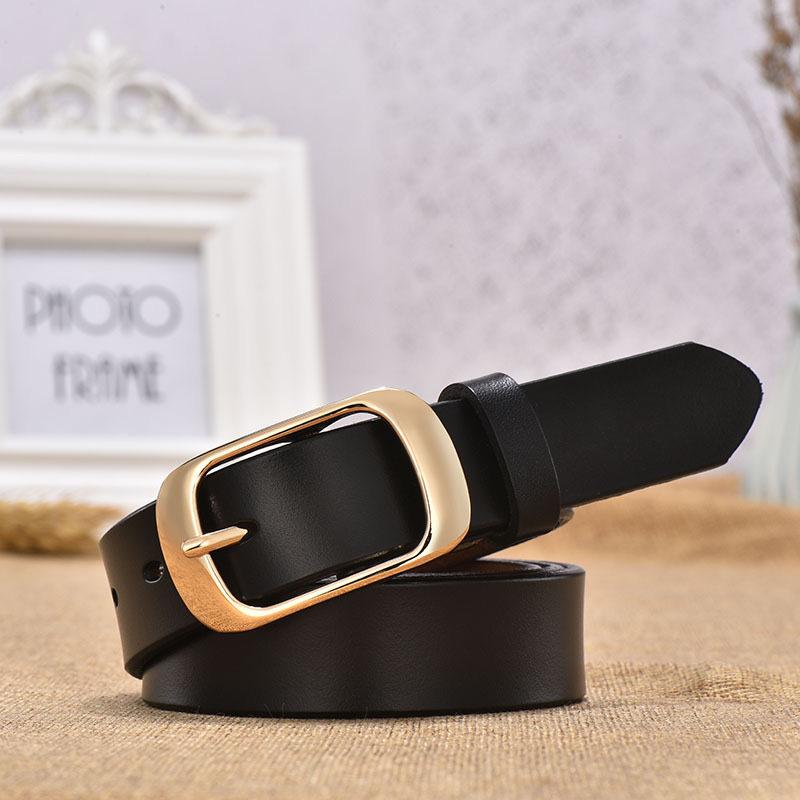 Women'S Belt Leather Cowhide Women'S Casual Belt Decoration