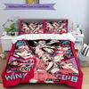 3pcs Duvet Cover Set (1*Duvet Cover + 2*Pillowcase, Without Core), Winx Club Print Bedding Set, Bedroom Decor, All‑Season, Gift