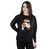 STAR WARS Womens/Ladies Halloween Stormtrooper Helmet Sweatshirt