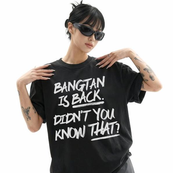 2026 Hot Sale Summer Fashion Trendy Tee Men Women Vintage Top 2026 K-pop Comeback Graffiti T-shirt _ World Tour Concert Outfit 4XL
