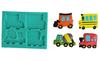 Silicone Mold Bulldozer Bus Car