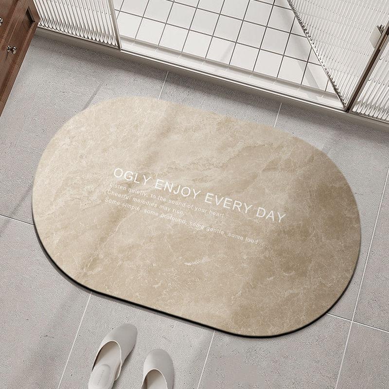 

Подушка из диатомовой глины OGLY, впитывающий коврик, кухонный коврик, коврик для ног в ванной, придверный быстросохнущий нескользящий коврик для пола в ванной 40X60cm 15.7X23.6in