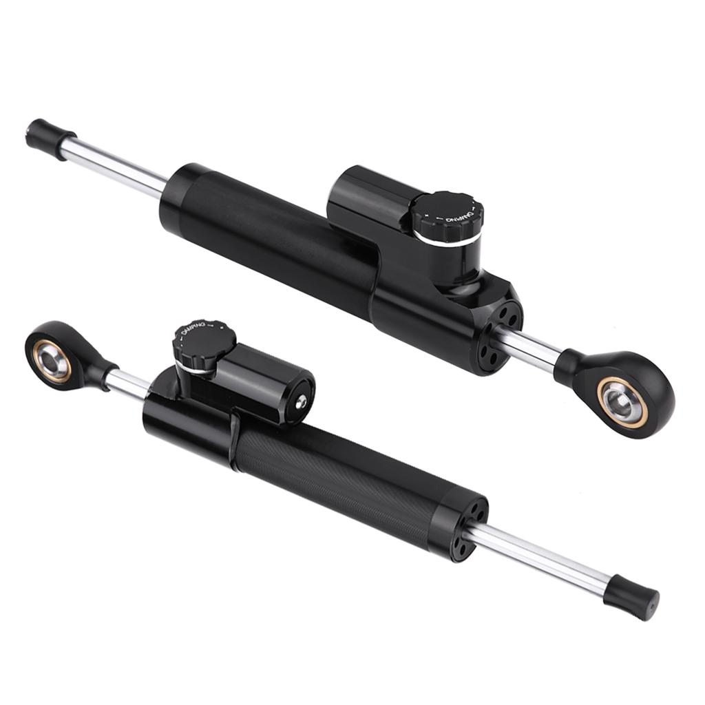 Aluminum Universal Motorcycle Steering Damper Stabilizer Linear Reversed Safety Control