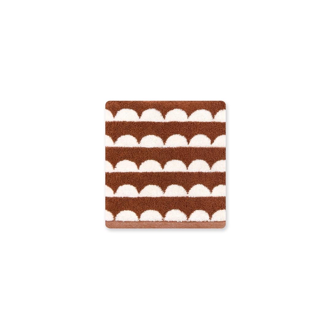 maison de cotton Browny half moon towel 1PCS