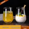 ZISIZ Handmade Glass Juice Cup