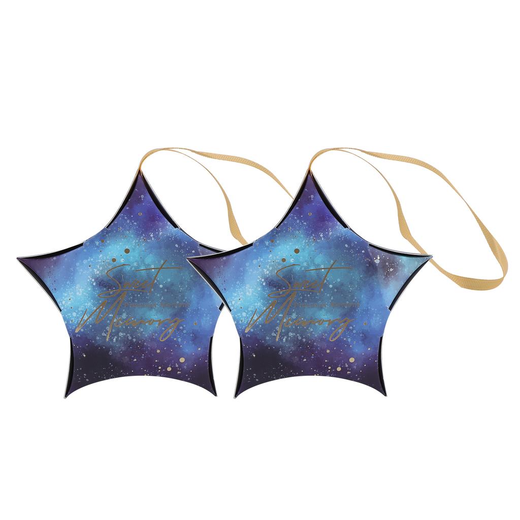 30PCS Star Shape Candy Boxes Wedding Baby Shower Party Favors Gift Boxes Packing SuppliesBlue STAR