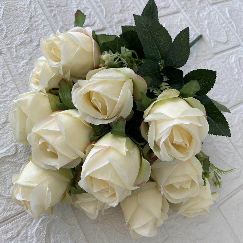 Luxury Artificial Peony Bouquet For Wedding Home Office Flowers Decorations Gift