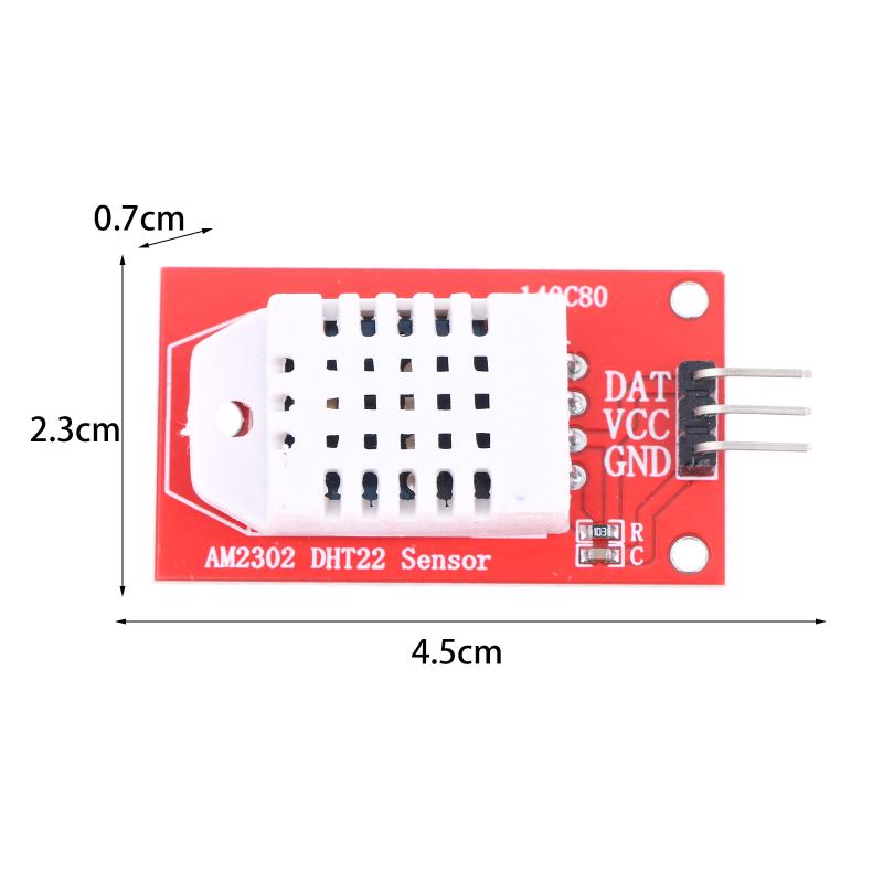 1/2/3Pcs High Precision Am2302 Dht22 Sensor Module Digital Temperature Humidity Sensor For Arduino