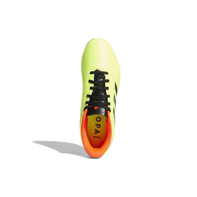 Adidas Copa Sense.4 Round Toe Comfortable Firm Ground Soccer Shoes Men Soccer Shoes Green GW3581