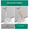 KEGOO Faucet Extension Hose with Anti-Splash Aerator