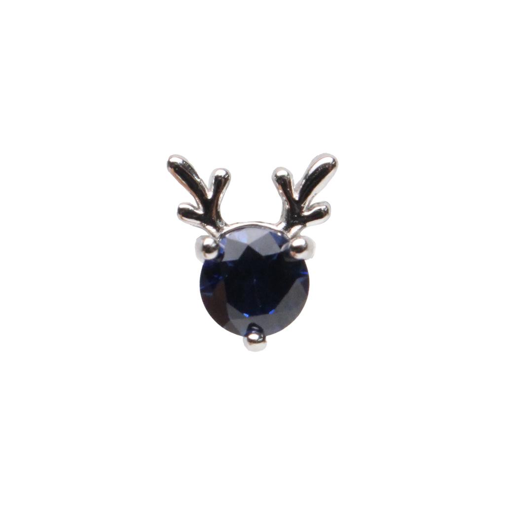 Bien Vetu Lab-Grown Sapphire Earrings 0.5 Carat Rudolph