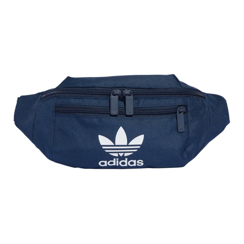 

Adidas Оригинальная полиэстеровая поясная сумка обычная унисекс темно-синяя Adidas IL4814