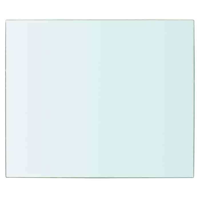 VidaXL Panneaux d'étagère 2 pcs Verre Transparent 30 x 20 cm