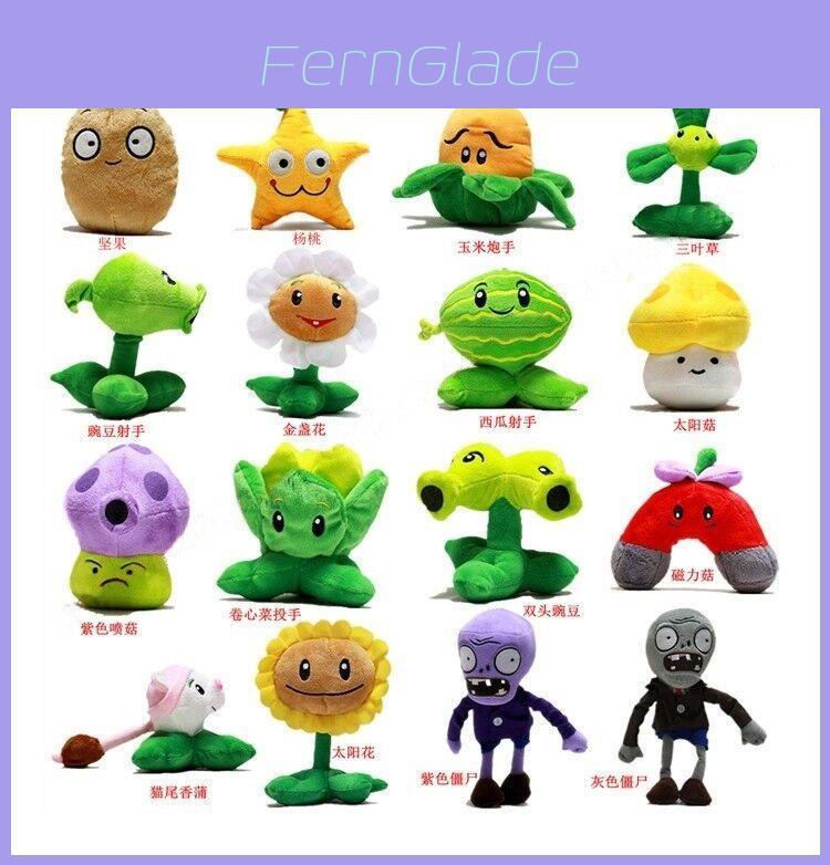 Premium Quality Plants Vs. Zombies Soft Plush Doll Perfect Children's Gift