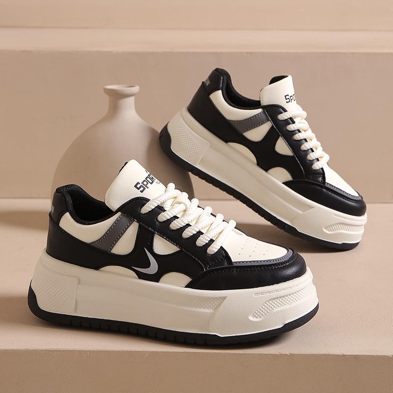 

Thick-soled heightening little white shoes for women s 2025 new autumn popular ins trendy versatile niche sports and leisure board shoes 35