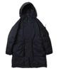 NANGA Men's Auroratex Down Field Half Coat, Black, Size M