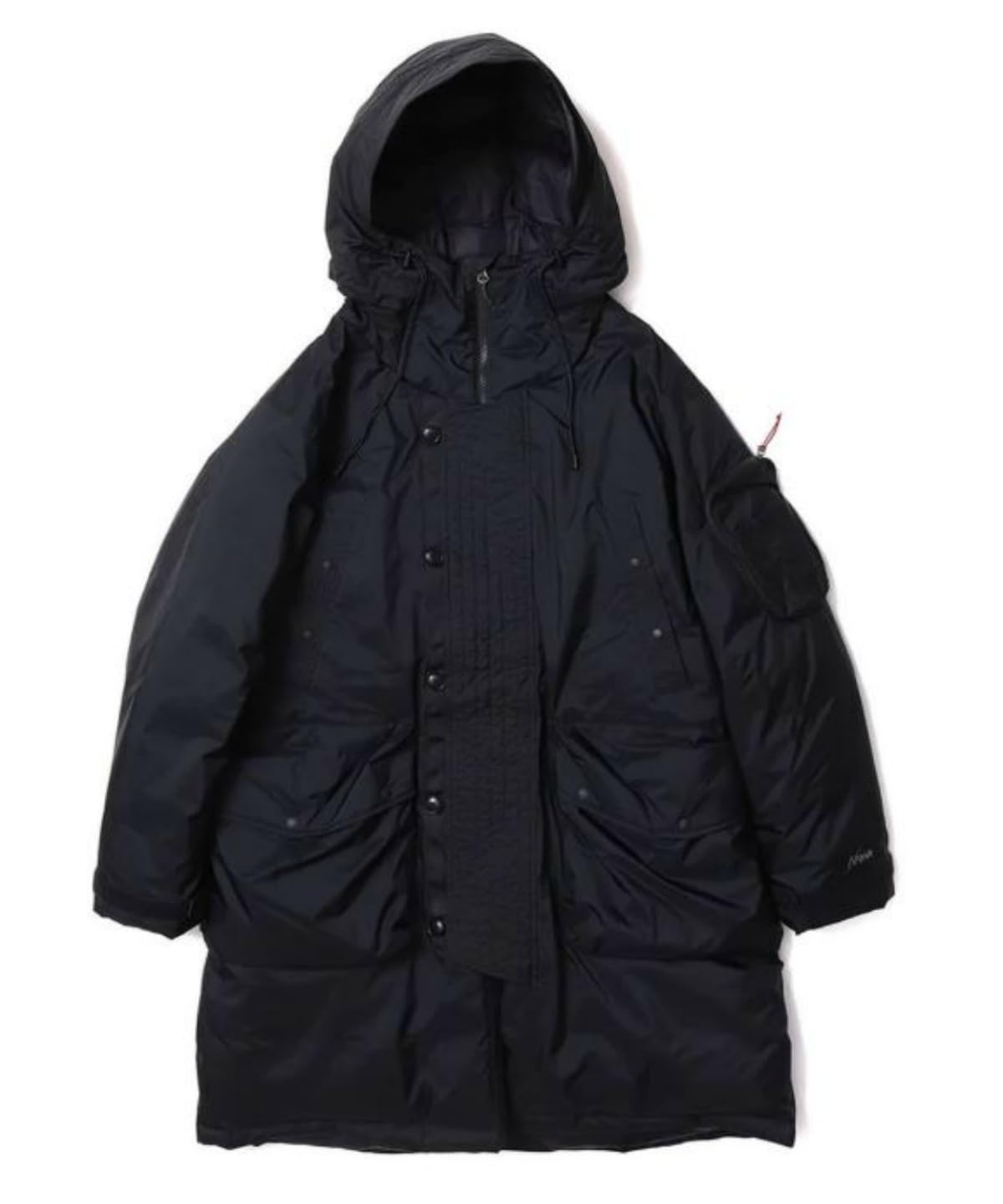 

NANGA Men s Auroratex Down Field Half Coat, Black, Size M
