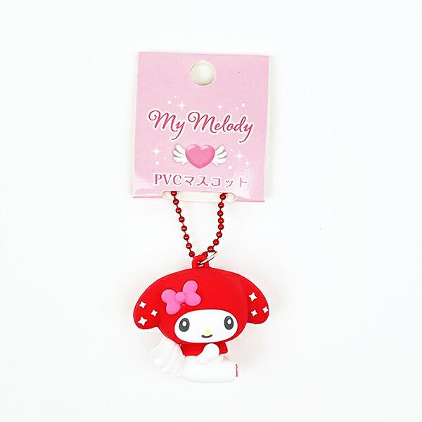 Sanrio My Melody Red Angel Series PVC Mascot Keychain