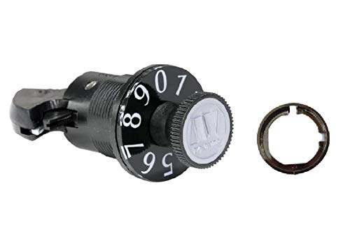 

[Набор] Кодовый замок Tajima 96 (для бокового открывания) + декоративный набор колец