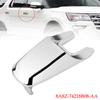 1pcs Door Handle Cap Exterior Front Right Rear Left Rear Right Electroplating Process Electroplating Silver Chrome