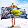 Seaworld Landscape Microfiber Oversized Lightweight Beach Towel Sand Free Towels Swim Pool Camping  Essentials Accessories