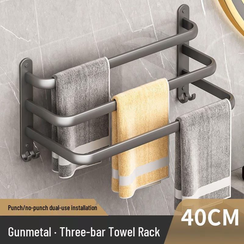 

MDNG Space Aluminum Double Towel Bar