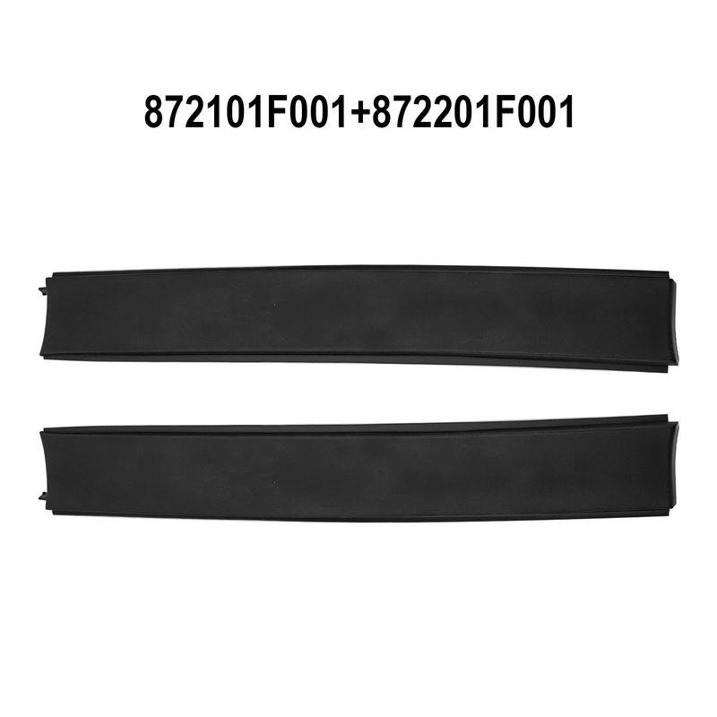 Pair of Roof Water Strip Covers for Kia For Sportage 2005 2010 Models Front Left and Right Direct Fitment 872101F001 872201F001