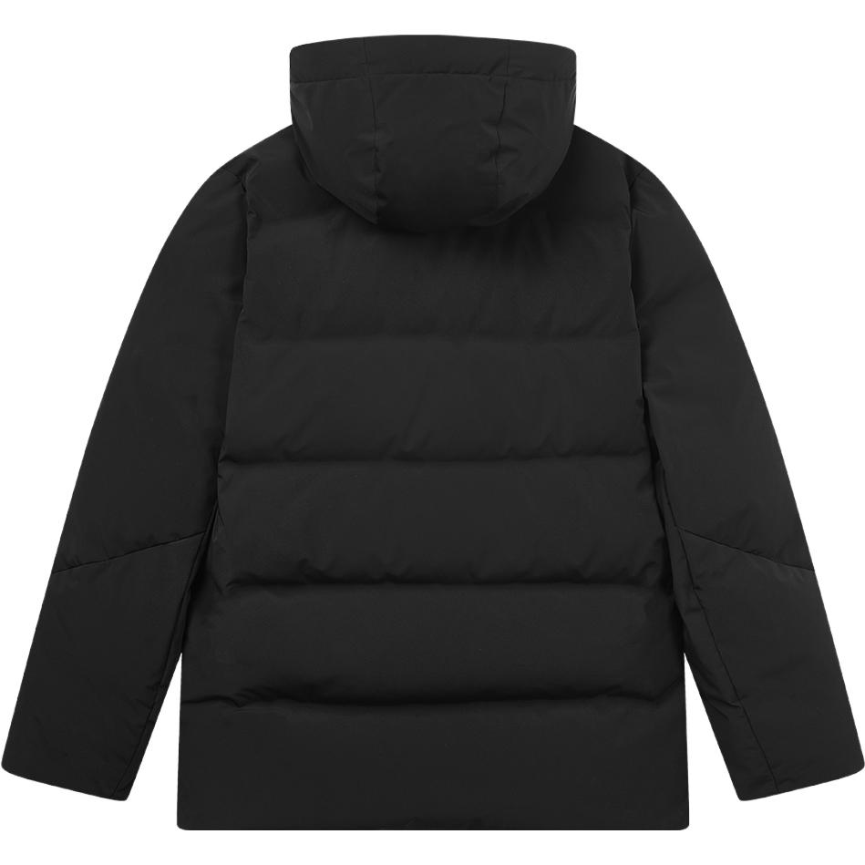 Fila Casual Warm Mid-Length Down Jacket Men Outerwear Black F11M342908F-BK