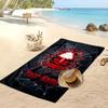 Telo Mare Personalizzato Stampato Nottingham Forest FC Logo Calcio Supporto Nome Personalizzato Testo Asciugamano Assorbente Per Sport Viaggio Regalo Speciale