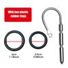 Stainless Steel Penis Plug Cock Ring Sounding Rod Chastity Urethral Dilator Sex Toys For Men Penis Insert Uretral Stimulator