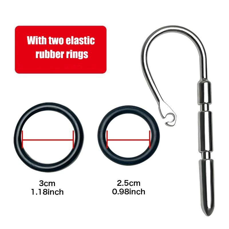 Stainless Steel Penis Plug Cock Ring Sounding Rod Chastity Urethral Dilator Sex Toys For Men Penis Insert Uretral Stimulator