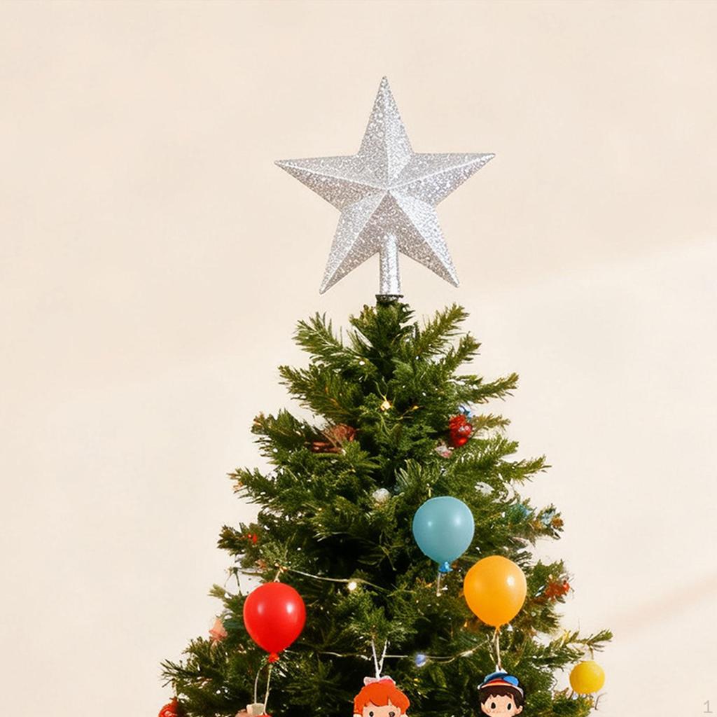 Tree Toppers Christmas Decoration Gifts Xmas Top Decoration, for Bedroom Living Room