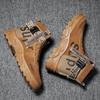 Motorcycle Boots Casual Shoes Non-Slip Outdoor Fashion Hiking Shoes Men Boots High-top Hunting Botas Motociclista