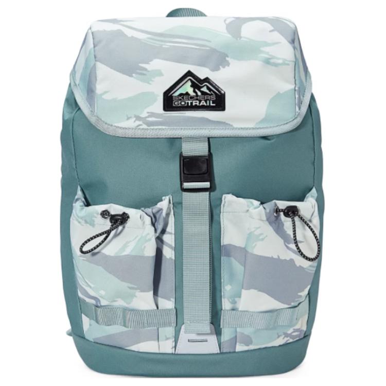 Skechers Simple Fashion Comfortable Practical Fabric Backpack Unisex Backpacks Cavalry-Blue P424K036-04B4 Cavalry Blue