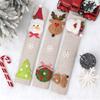 3Pcs/set Elk Christmas Fridge Handle Cover Santa Claus Refrigerator Handle Sticker  Kitchen