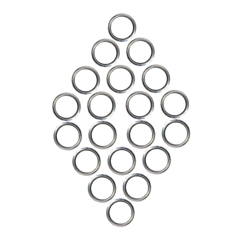 20pcs Car Oil Drain Plug Crush Washer Gasket 16mm 803916010 Replacement For Subaru Forester Impreza 1993 1994 1995 1996 1997-24