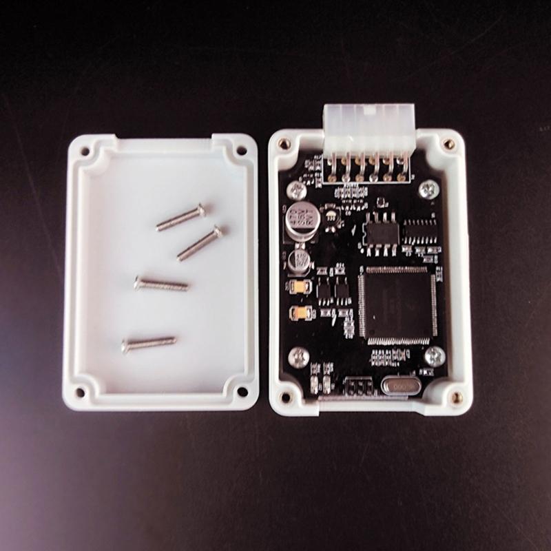 4pcs Weatherproof Junction Box Electronic Control Housing Plastic Box for Electrical Connection  In Home & Garden