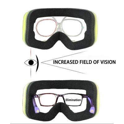 Inserție Ochelari Schi Adaptori Optici Cadru Interior Flexibil Reglabil Ochelari Motocicletă Adaptori Lentilă Ochelari Snowboard